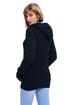 Long Sleeve Button-Up Hooded Cardigans
